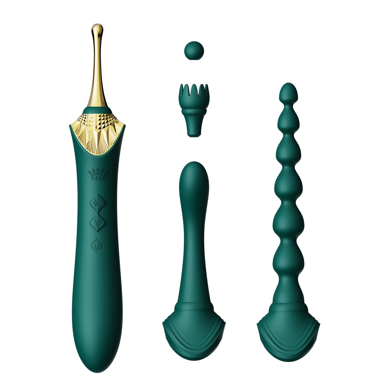 Vibrador Clitoridiano ZALO Bess 2.0 Verde Turquesa