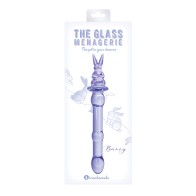 Dildo de Vidrio Menagerie Rabbit Rosa