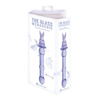 Dildo de Vidrio Menagerie Rabbit Rosa