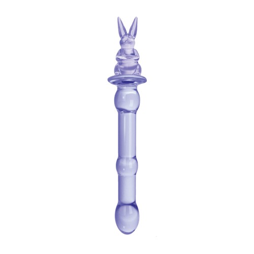 Dildo de Vidrio Menagerie Rabbit Rosa