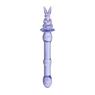 Dildo de Vidrio Menagerie Rabbit Rosa