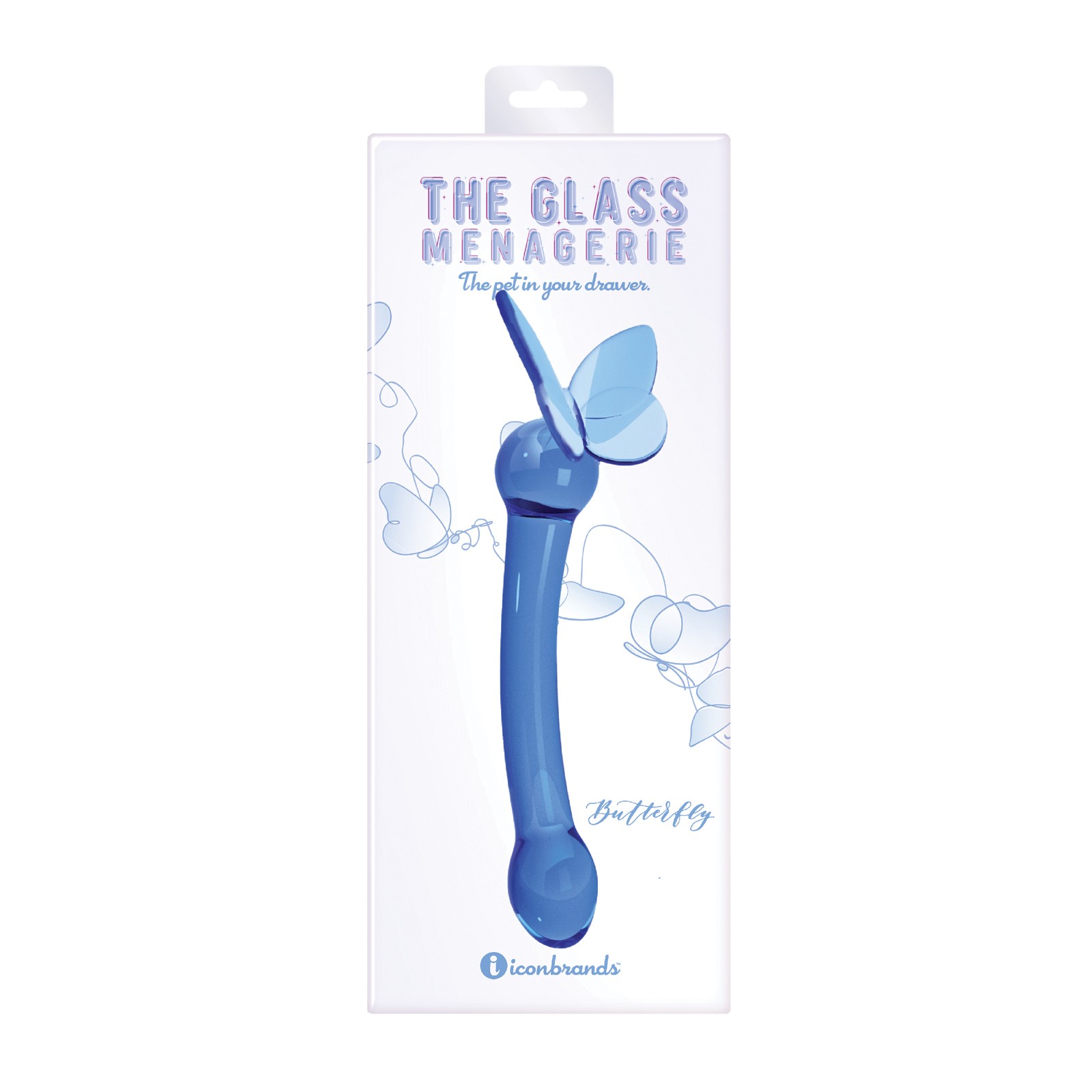 Dildo de Cristal Mariposa G