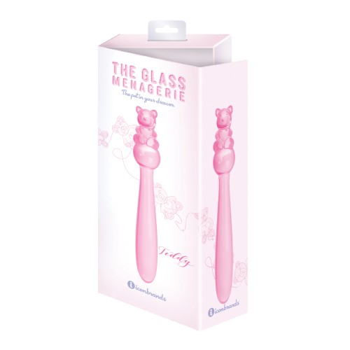 Teddy Glass Dildo by Glass Menagerie