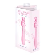 Teddy Glass Dildo by Glass Menagerie