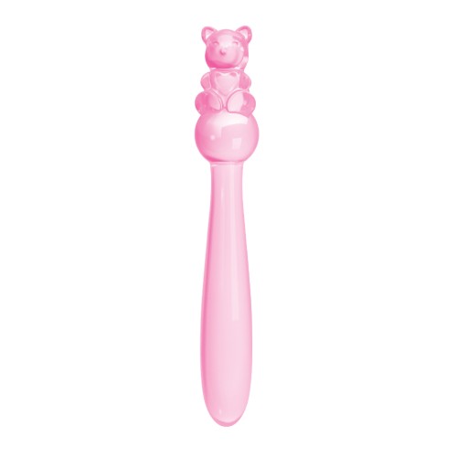 Teddy Glass Dildo by Glass Menagerie