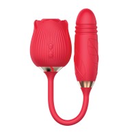 Wild Rose and Thruster Vibrator Red