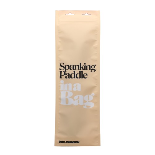 Paddle de Espanking In A Bag Negro