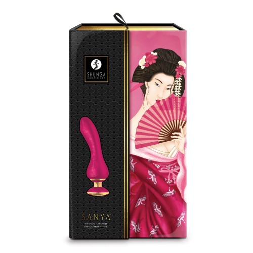 Shunga Sanya Intimate Massager - Raspberry