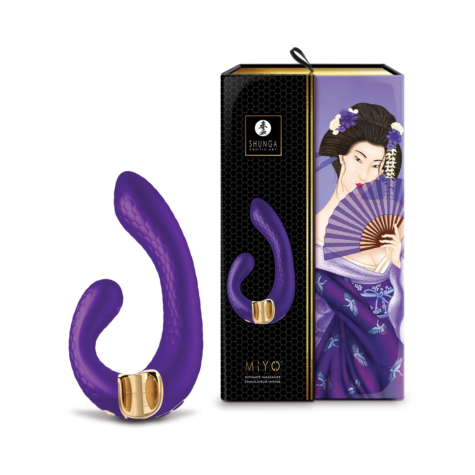 Shunga Miyo Intimate Massager Purple