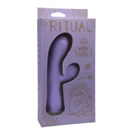 RITUAL Aura Vibrador Conejo Recargable Lila