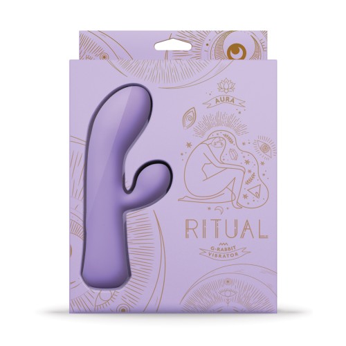 RITUAL Aura Vibrador Conejo Recargable Lila