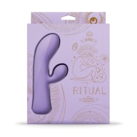 RITUAL Aura Vibrador Conejo Recargable Lila