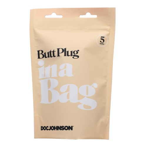 Plug Anal In A Bag de 5 Pulgadas Negro