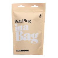 Plug Anal In A Bag de 5 Pulgadas Negro