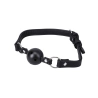 In A Bag Black Ball Gag