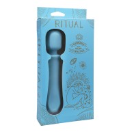 Vibrador de Silicona Recargable RITUAL Euphoria Azul