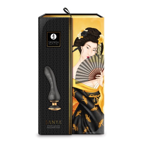 Shunga Sanya Intimate Massager Black