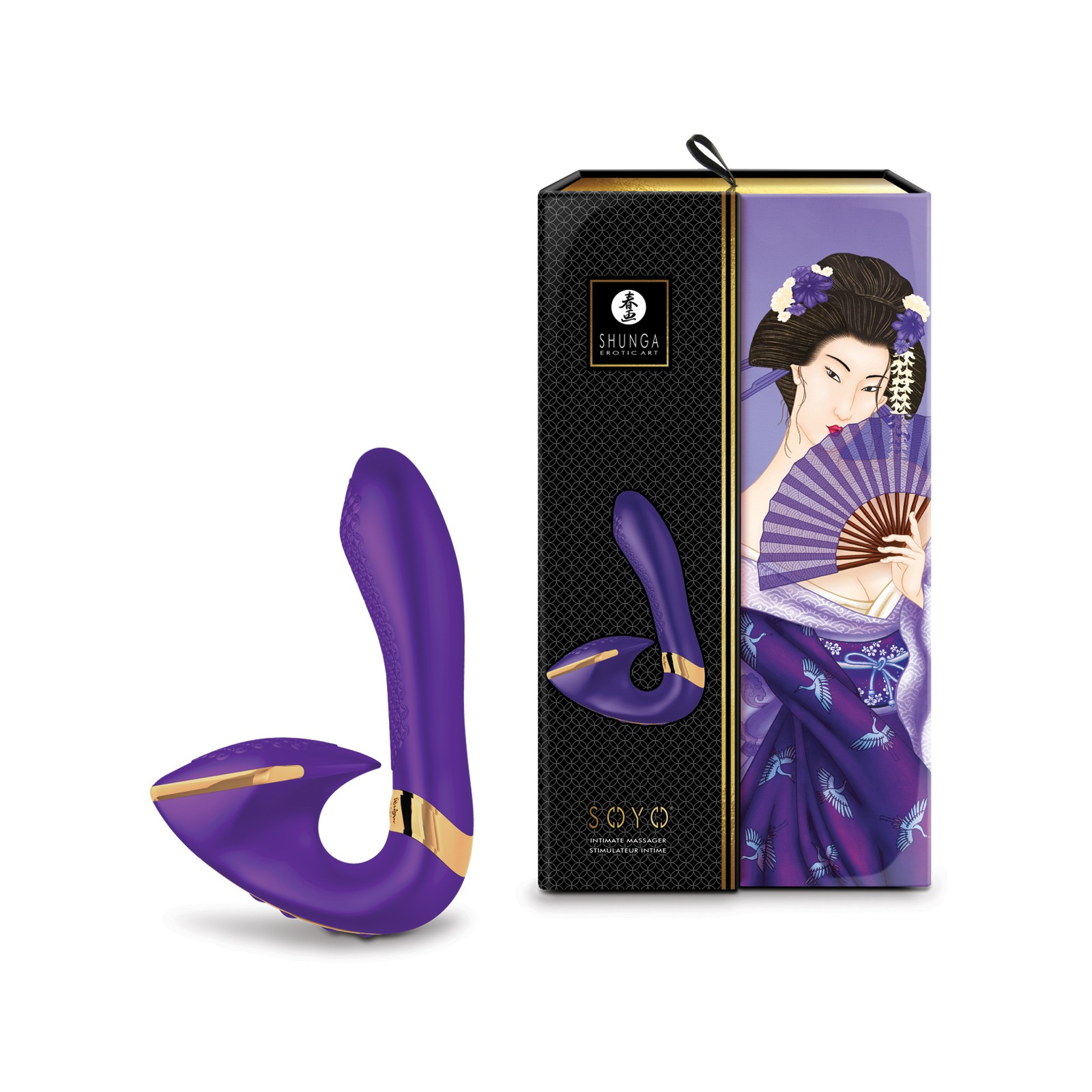 Shunga Soyo Intimate Massager Purple