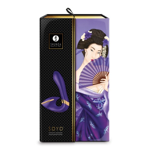 Shunga Soyo Intimate Massager Purple