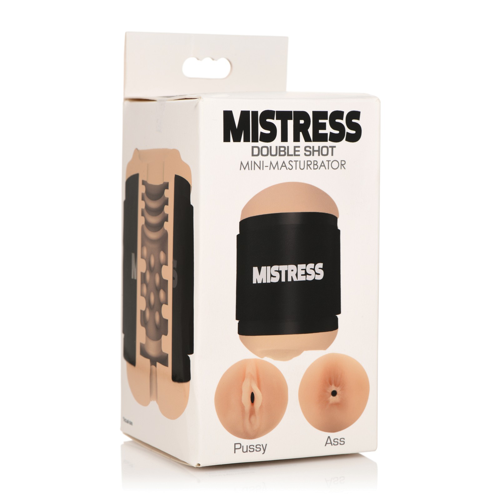 Curve Toys Mistress Double Shot Mini Masturbator for Travel