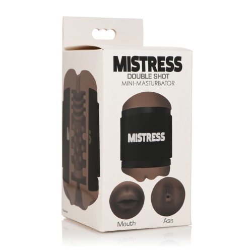 Masturbador Mini Doble Curva Mistress - Placer Discreto