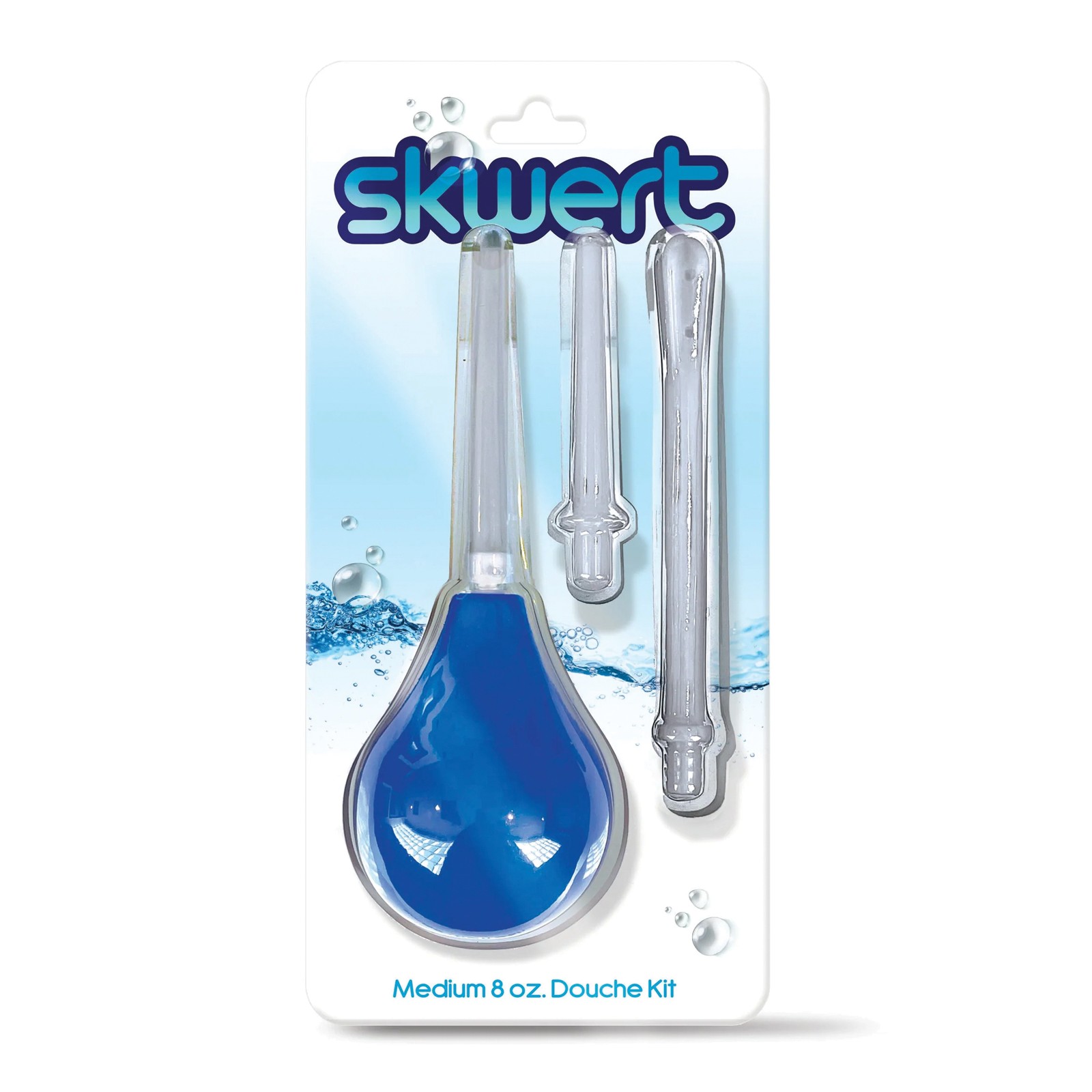 Skwert Enema Bulb with 3 Wands - Convenient Travel Size