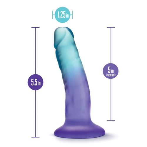 5 Inch Sapphire Morning Dew Dildo - Realistic Pleasure