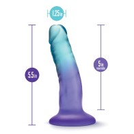 5 Inch Sapphire Morning Dew Dildo - Realistic Pleasure