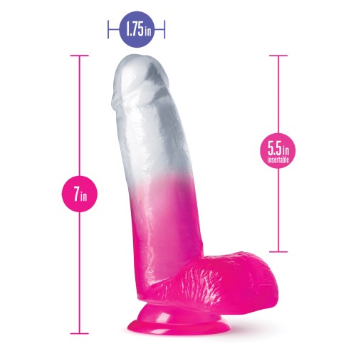 Blush B Yours 7 Sugar Magnolia Dildo Fuchsia