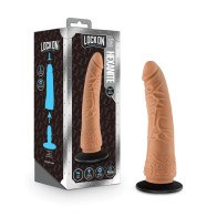 Blush Lock On Hexanite Dildo with Suction Cup