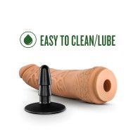 Blush Lock On Hexanite Dildo with Suction Cup