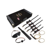 Blush Temptasia Safe Word Bondage Kit Black Pink - Exciting BDSM Play