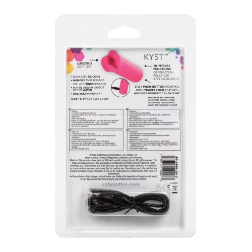 Kyst Lips Mini Massager for Travel Pleasure