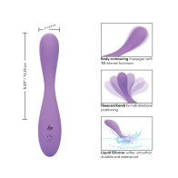 Contour Demi Flexible Purple Massager for Ultimate Pleasure