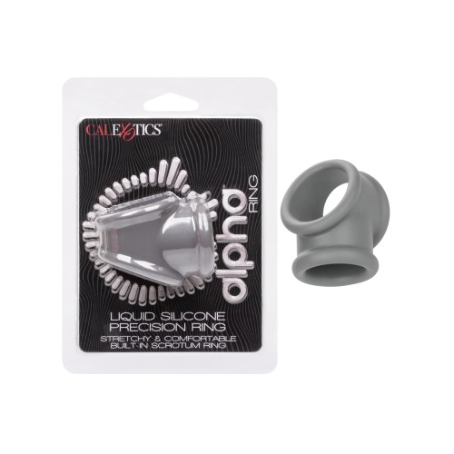 Alpha Liquid Silicone Precision Ring Grey