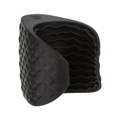 Masturbador Vibrante Boundless Grip Negro - Placer Máximo