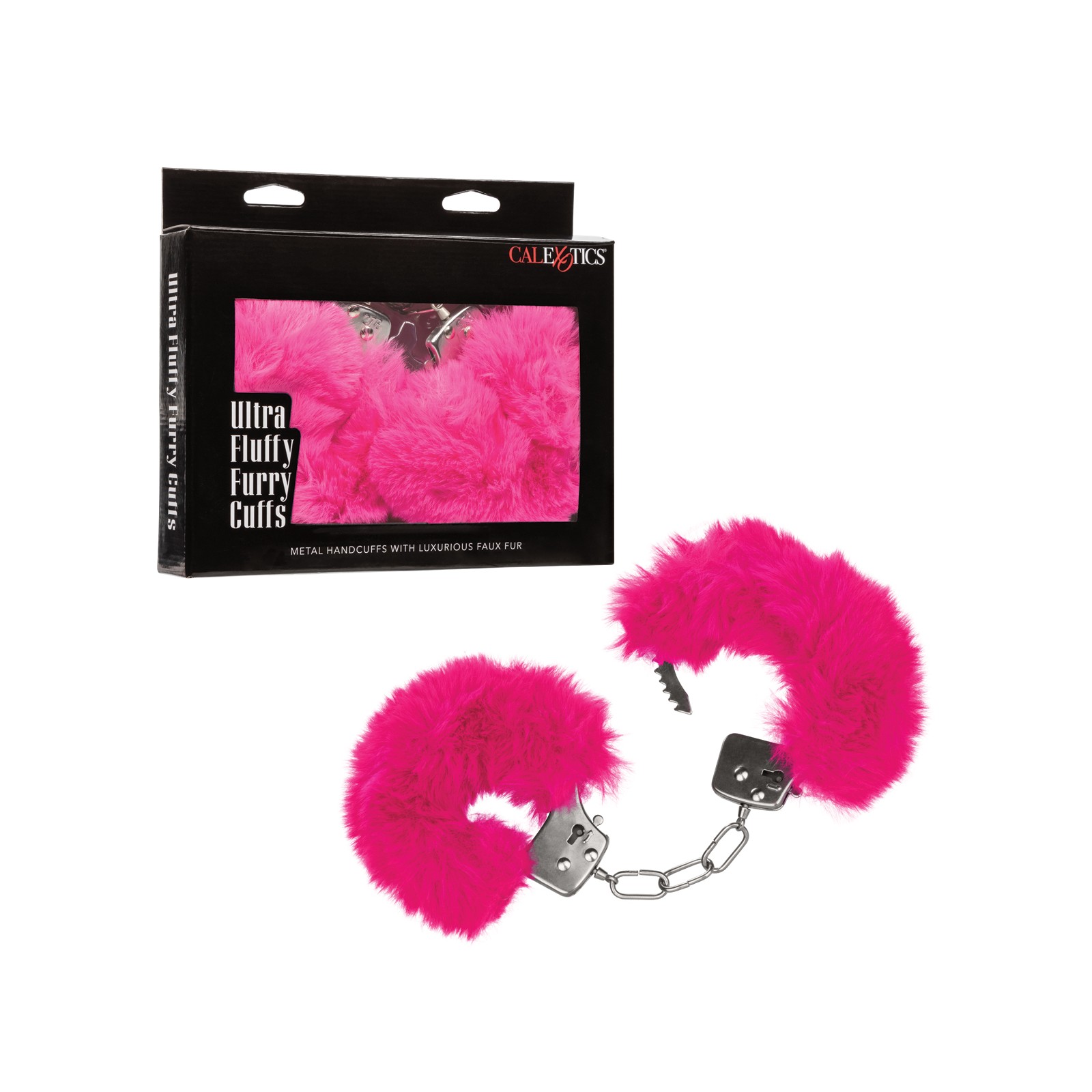 Esposas Ultra Fluffy Furry para Juego de Bondage Sensacional