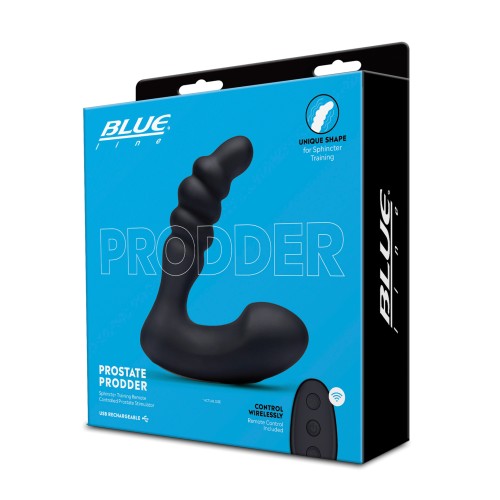 Prodder Prostate Vibrante Blue Line con Control Remoto