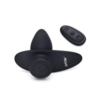 Blue Line Vibrating Anal Plug Pointer Black