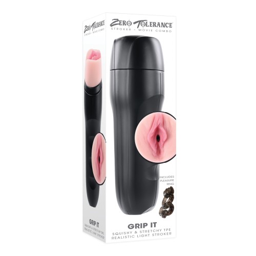 Zero Tolerance Grip It Vaginal Stroker for Realistic Pleasure