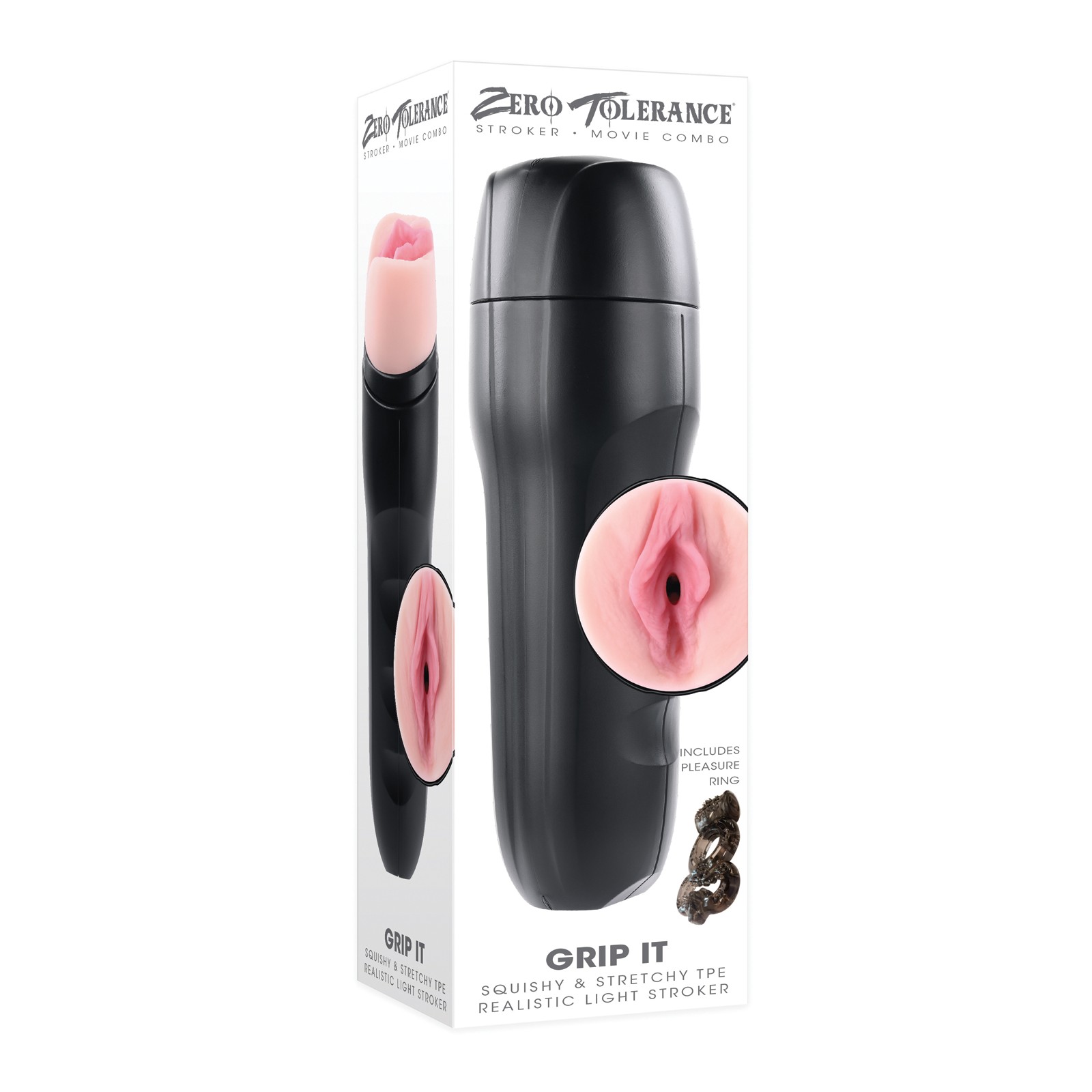 Zero Tolerance Grip It Stroker Vaginal para Placer Realista