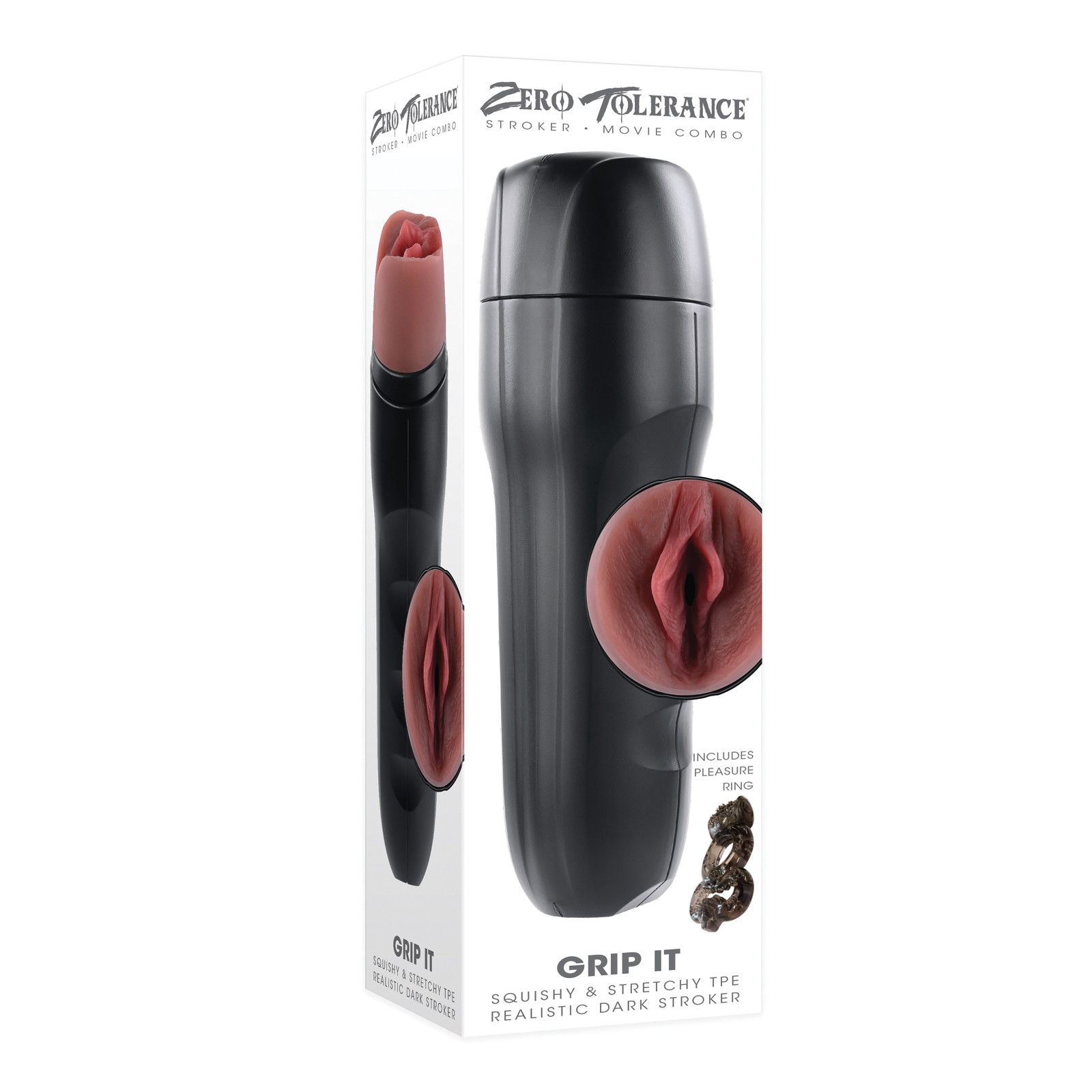 Zero Tolerance Grip It Vaginal Stroker Dark