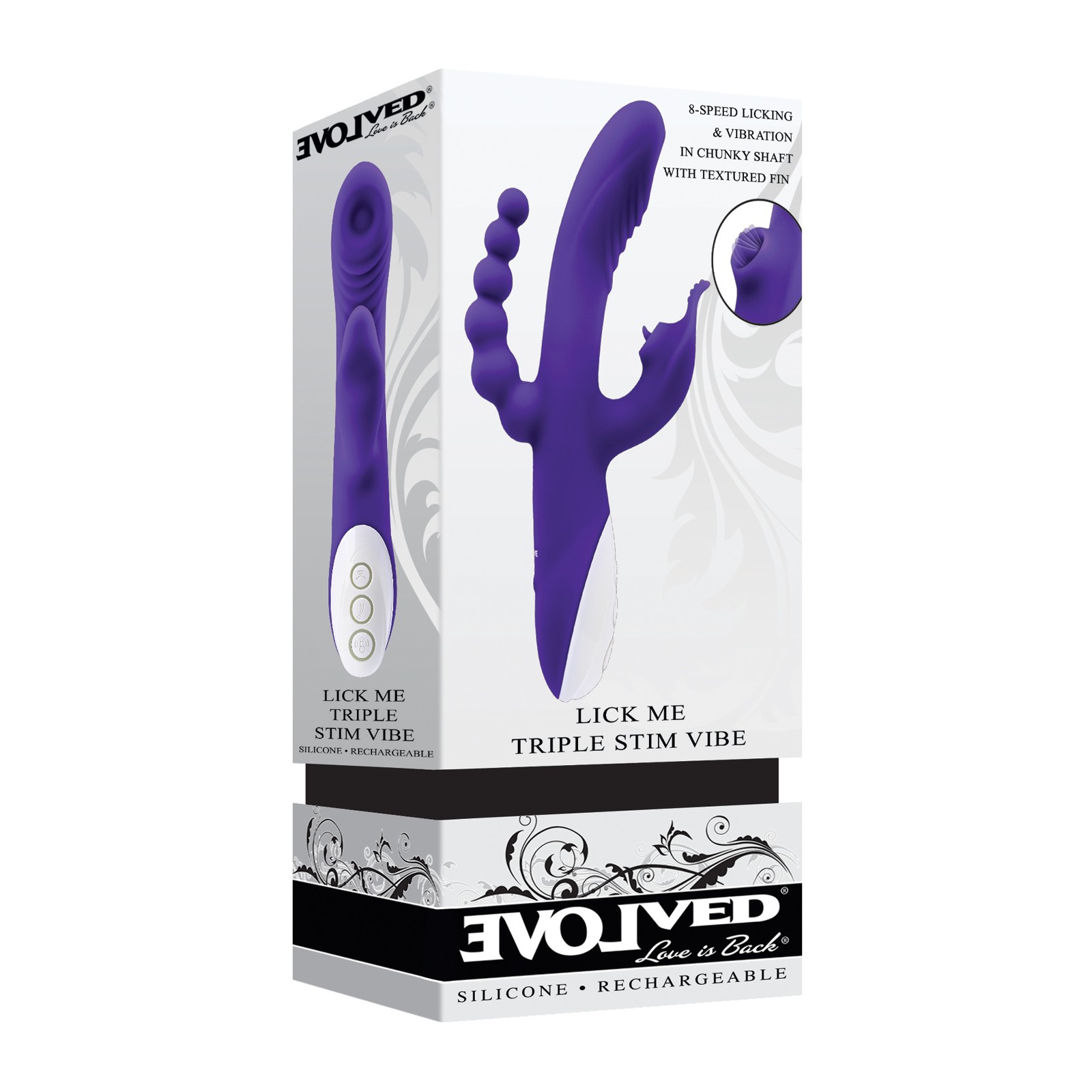 Vibrador Evolved Lick Me Triple Stim para Placer Máximo