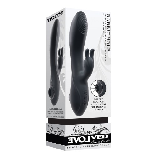 Evolved Rabbit Hole Triple Stimulation Vibrator