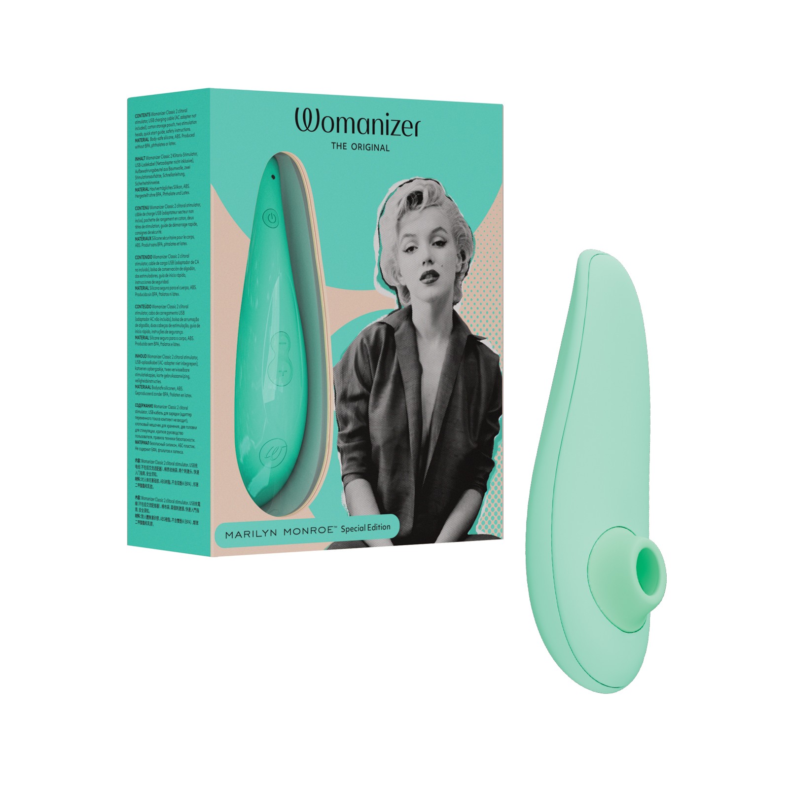 Womanizer Classic 2 Edición Marilyn Monroe Menta