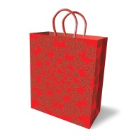 Glitter Hearts Gift Bag