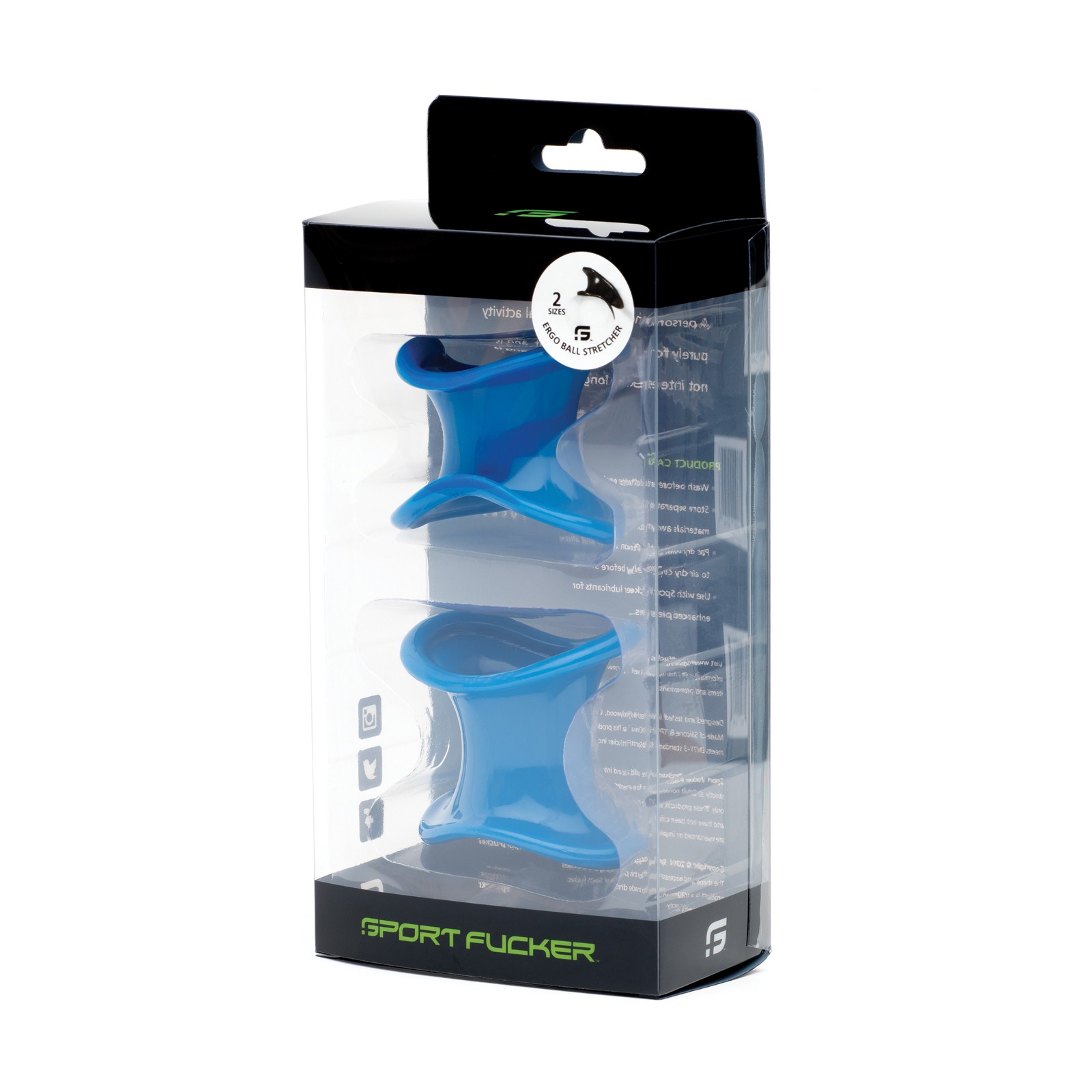 Sport Fucker Ergonomic Ball Stretcher Kit Blue