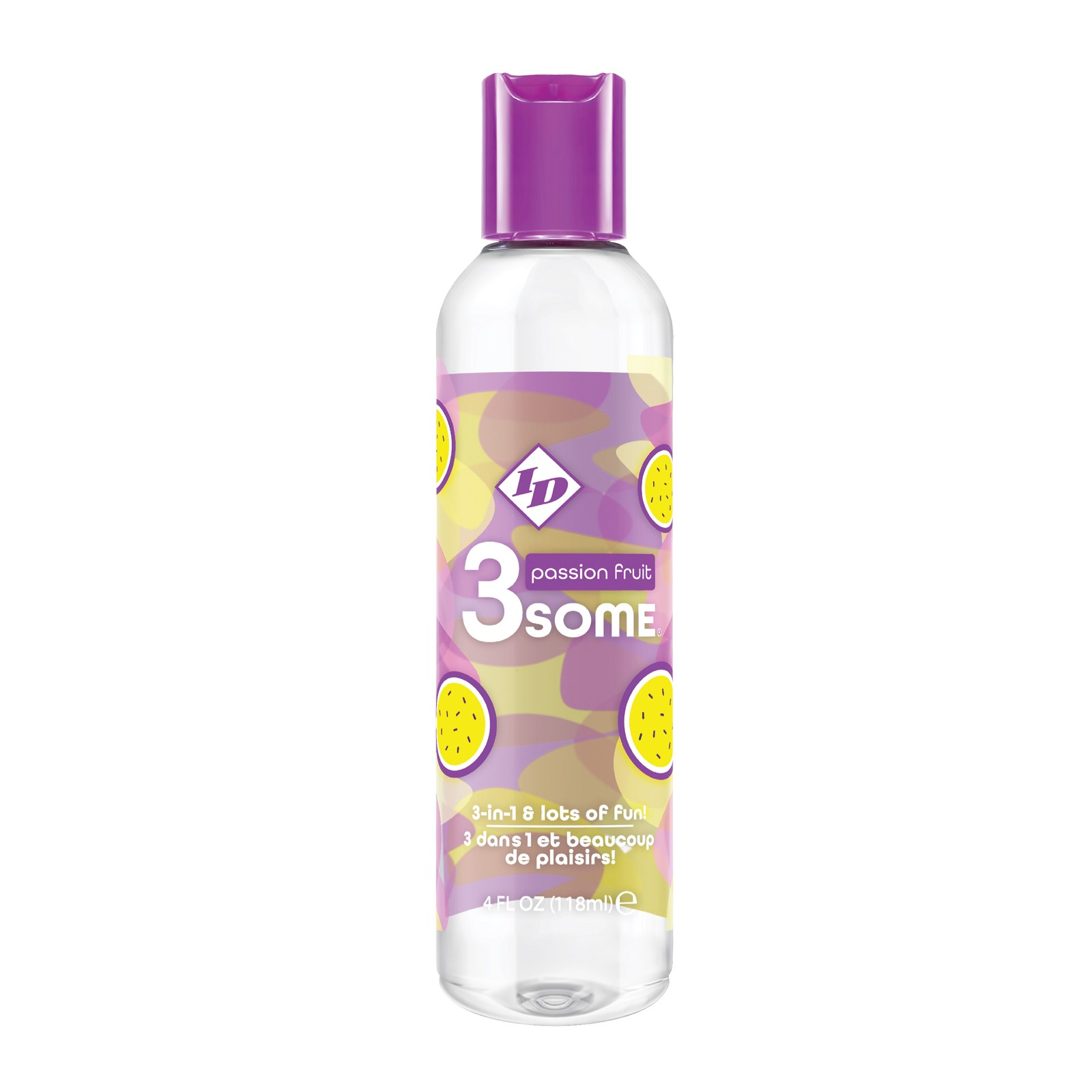 Passion Fruit ID 3some 3-in-1 Lubricant for Fun