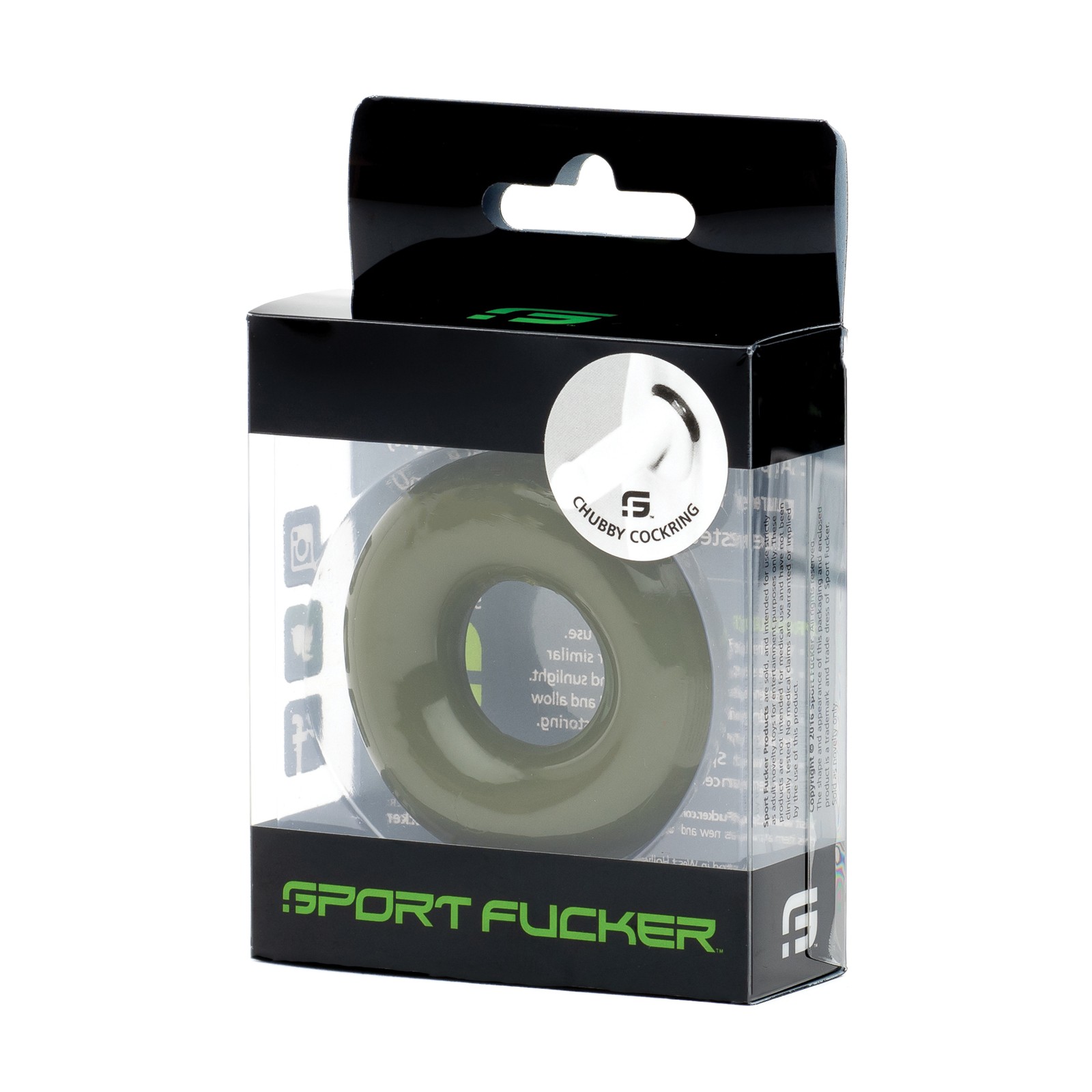 Sport Fucker Chubby Cockring Army Green