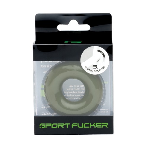 Sport Fucker Chubby Cockring Army Green